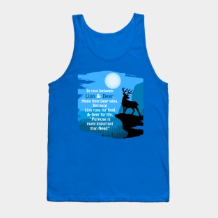 Escaped Deer Tank Top